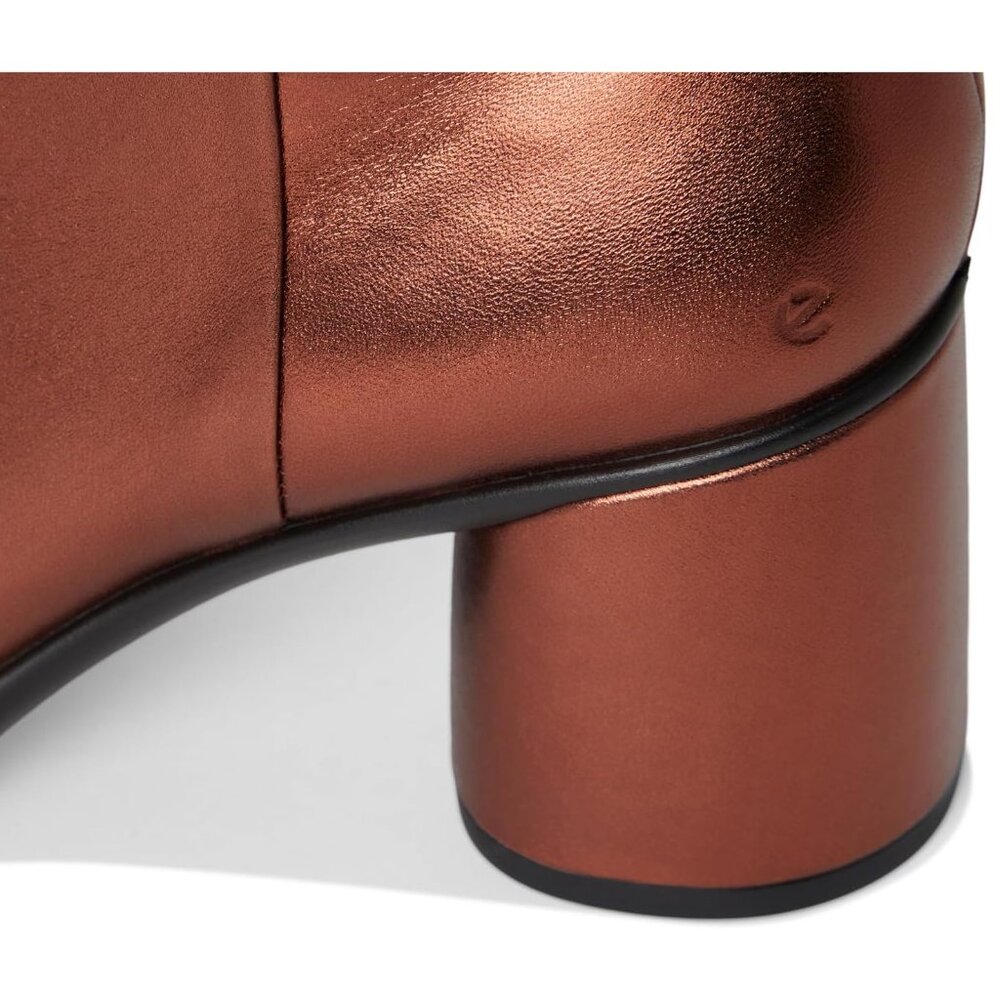 Ecco $225 Sculpted LX 55 mm Ankle Boot Bronze Antique EU 38 NIB! - Picture 6 of 11